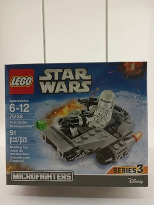 LEGO Star Wars 75126 First Order Snowspeeder Microfighter, New, Sealed, Retired - Image 1 of 4