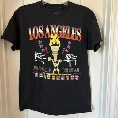 Los Angeles 1984 Olympics T Shirt, Men’s Size Medium - Image 1 of 4