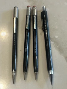 4 matite meccaniche vintage Skilcraft governo degli Stati Uniti Scripto IBM Berol cassetta CA5 - Foto 1 di 5