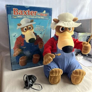Vintage Baxter L'Orso Canto Animatronico "Seduto sul molo della baia" - Foto 1 di 13