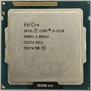 Intel Core i3-3220 3.30GHz Dual-Core CPU Processor SR0RG LGA1155 Socket - Picture 1 of 2