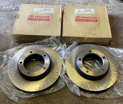 Toyota Land Cruiser VX UZJ100 HDJ100 1998-2007 Front Brake Discs 43512-60171 NOS - Image 1 of 4