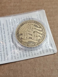 US Navy USN Chief Petty Officer's Mess CPO Challenge Coin - Picture 1 of 3
