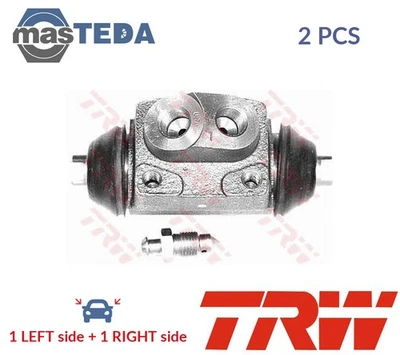 BWD101 DRUM WHEEL BRAKE CYLINDER PAIR REAR TRW 2PCS FOR FORD ESCORT II,ESCORT I - Image 1 of 4