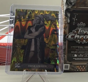TRISH STRATUS /50 GOLD WRESTLEMANIA WWE TOPPS CHROME CACTUS JACK 2025 - Picture 1 of 3