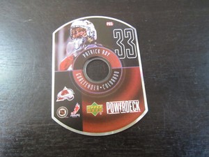 1999-00 Upper Deck Power Deck # PD5 Patrick Roy Card (B40) Colorado Avalanche