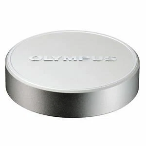 New OLYMPUS Slip-on Front Lens Cap LC-48B SILVER  for M.Zuiko Digital ED 17mm f/ - Image 1 of 1