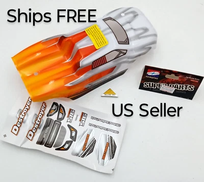 HBX Hailboxing 16890 A RC Original Truck Body Orange M16066 Ships FREE US Seller - Image 1 of 4