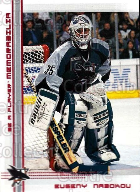 2000-01 BAP Memorabilia Ruby #140 Evgeni Nabokov - Image 1 of 1