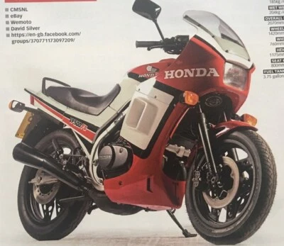 HONDA VF500 - 4 PAGES OF ORIGINAL ROAD TESTS, ARTICLES, INFO ETC - Image 1 of 4