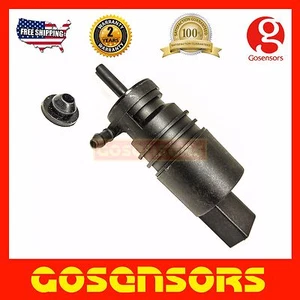 Windshield Washer Pump with GROMMET fits BMW E46 E53 E83 E85 Z3 M3 67128362154 - Picture 1 of 5