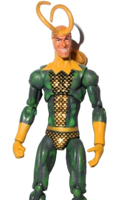 marvel universe LOKI 2009 series 1 complete thor classic frost giant battles Foto 1 de 2