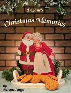 Tole Decorative Painting Christmas Memories DeLane Lange Santa Angels Book - Picture 1 of 8