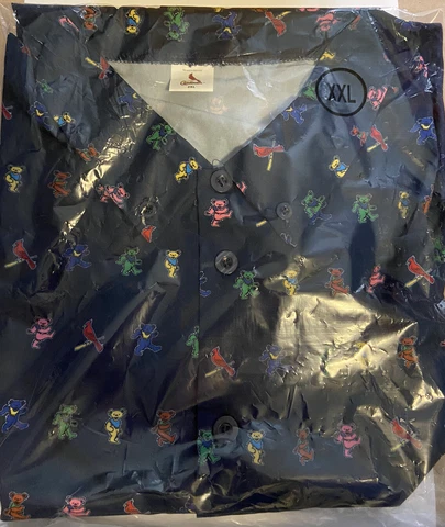 New In Bag! St. Louis Cardinals Grateful Dead Night Short Sleeve 5/19 Size 2X! Cover