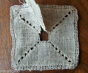 mercerie 3 décors ancien dentelle du puy main pour scrap ou autre# - Picture 1 of 1