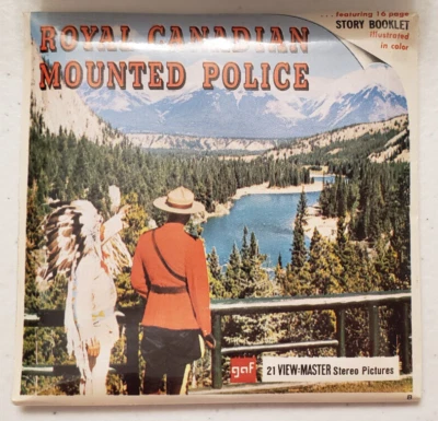 View-Master Royal Canadian Mounted Police 3 Reels Packet NEW SEALED - Image 1 of 2
