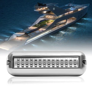 2PACK White Underwater Pontoon Marine/Boat Transom Light&42LED - Picture 1 of 10
