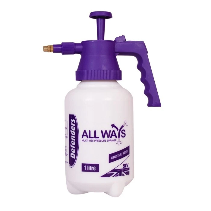 STV DEFENDERS Defenders Garden ALL WAYS Multi-purpose 1L Pump Action Pressure Sprayer STV084