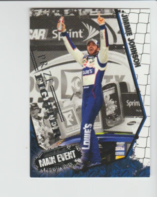 2010 Press Pass Wheels Main Event #71 Jimmie Johnson card, NASCAR HOF - Image 1 of 2