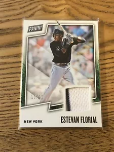 2019 Panini Vatertag Nr. EF - Estevan Florial Jersey /99 New York Yankees - Bild 1 von 3