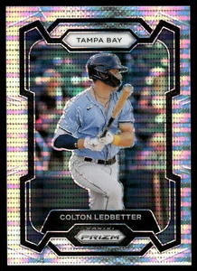 2024 Panini Prizm Baseball COLTON LEDBETTER PULSAR PRIZM /499 #165 TAMPA BAY - Picture 1 of 2