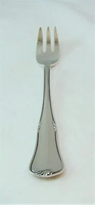 WMF 90 18 Silverplate {WMF82} Outline/Scroll Edge Pattern Pastry/Cocktail Fork/s - Picture 1 of 8