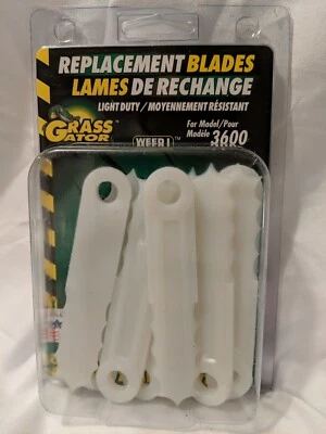 🔥 9 Pk Grass Gator Replacement Trimmer Blades Model 3600 3 Changes USA MADE - Image 1 of 2