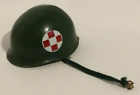 Vintage 1964 GI Joe Marine Medic First Aid Helmet Clean No Cracks Ex+