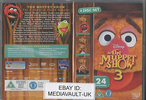 THE MUPPET SHOW SEASON 3 DISNEY DVD - 4 DISC SET - UK RELEASE