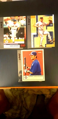 2003 LEAF - 2004 & 2005 Fleer - Nomar Garciaparra - (3)  Card # 274, 75, & 24 - Image 1 of 4