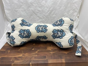 VTG Dog Bone Plush Neck Pillow Toys UNC North Carolina Tar Heels 16" x 7" - Picture 1 of 5