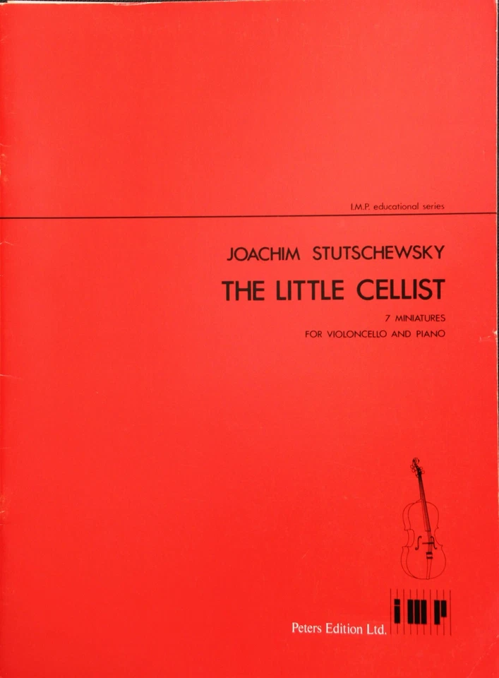 Stutschewsky The Little Cellist. - Image 1 of 1