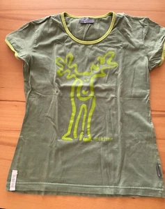 Elkline T-Shirt Elch grün Damen Norwegen rudolfine Gr L - Bild 1 von 4