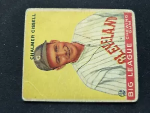 Carta da baseball 1933 Goudey #26 Chalmer Cissell - Cleveland Indians (IN PERFETTE CONDIZIONI) - Foto 1 di 3
