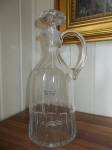 Carafe à décanter verrerie de tradition soufflée  bouche ROMAN ART 32cm C1 - Picture 1 of 7