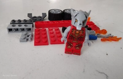 Minifigura Lego loc100 Worriz Fire Chi Legends of Chima 30265 - Imagem 1 de 4