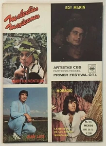MELODIAS MEXICANAS CANCIONERO 454 AUG 1972 EDY MARIN / JUAN GABRIEL ESTELA NUNEZ - Bild 1 von 6