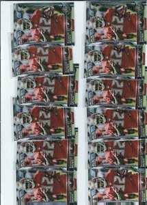 LOT OF 24 DOMINIQUE BROWN    ROOKIE CARDS TAMPA BAY BUCCANEERS  TOPPS CHROME - Picture 1 of 2