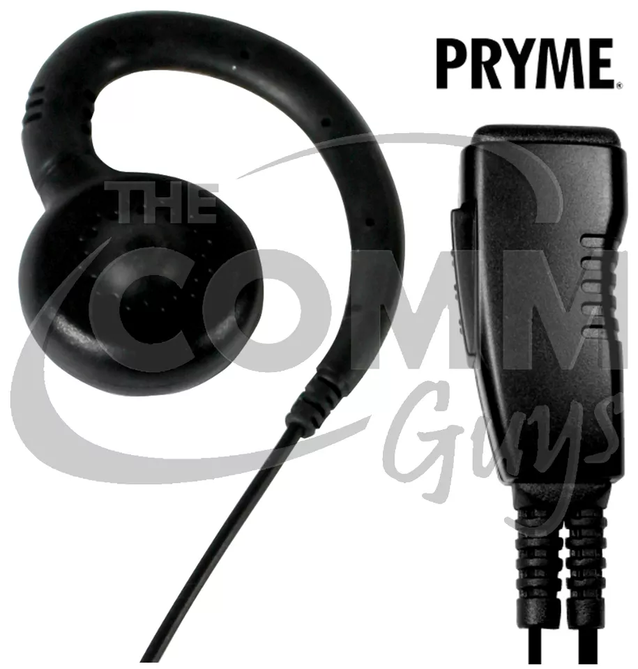 Pryme Pro-Grade Earpiece Swivel Earhook Headset Mic for Kenwood PKT-23 Radio - Image 1 of 1