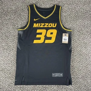 Nike Missouri Tigers Mizzou Basketball Jersey Mens Medium Black Tiger Stripe - Picture 1 of 8