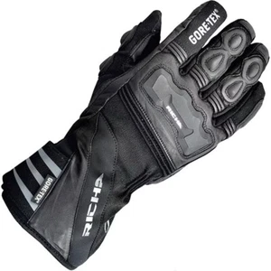 RICHA COLD PROTECT GTX GORETEX WATERPROOF MOTORCYCLE MOTORBIKE GLOVES BLACK - Picture 1 of 6