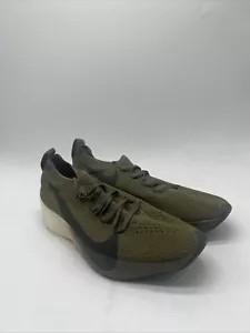Nike Vapor Street Flyknit Olive Green Running Shoes AQ1763-201 Men's Size 6 - Picture 1 of 6