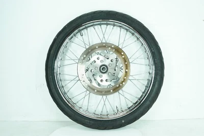 03 Harley Sportster XL1200 C Custom OEM Front Wheel Rim Tire Spoked MH90-21 54H - Image 1 of 4