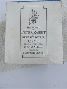 Álbum de fotos The World Of Peter Rabbit de Beatrix Potter plateado fino - Imagen 1 de 10