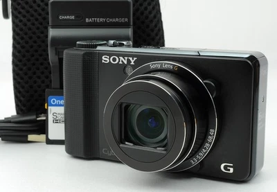 [N MINT] Sony Cyber-Shot DSC-HX9V Black Digital Camera English OK! Japan 1592 - Image 1 of 4