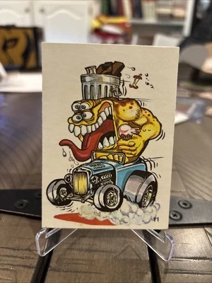 1970 Donruss Odder Odd Rods Card Sticker Card #11 NM Free Shipping - Image 1 of 4