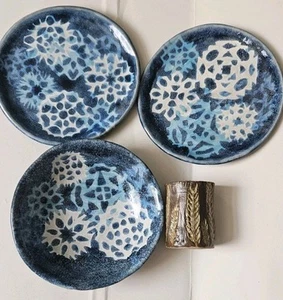 Collection of Peedie Pottery items Orkney plates bowl and pot - Picture 1 of 18