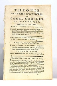 Vorveröffentlichung Philosoph Mathematiker François Para du Phanjas 1778 - Bild 1 von 7