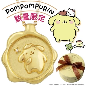 Collar Pom Pudín Sanrio Muffin Limited Artículos Oficiales Personajes Prensa Diamante - Imagen 1 de 12