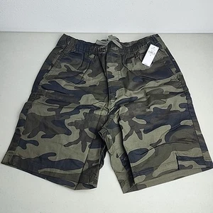 GAP Kids Boys Camo Shorts Size XS Drawstring Pockets New - Picture 1 of 6